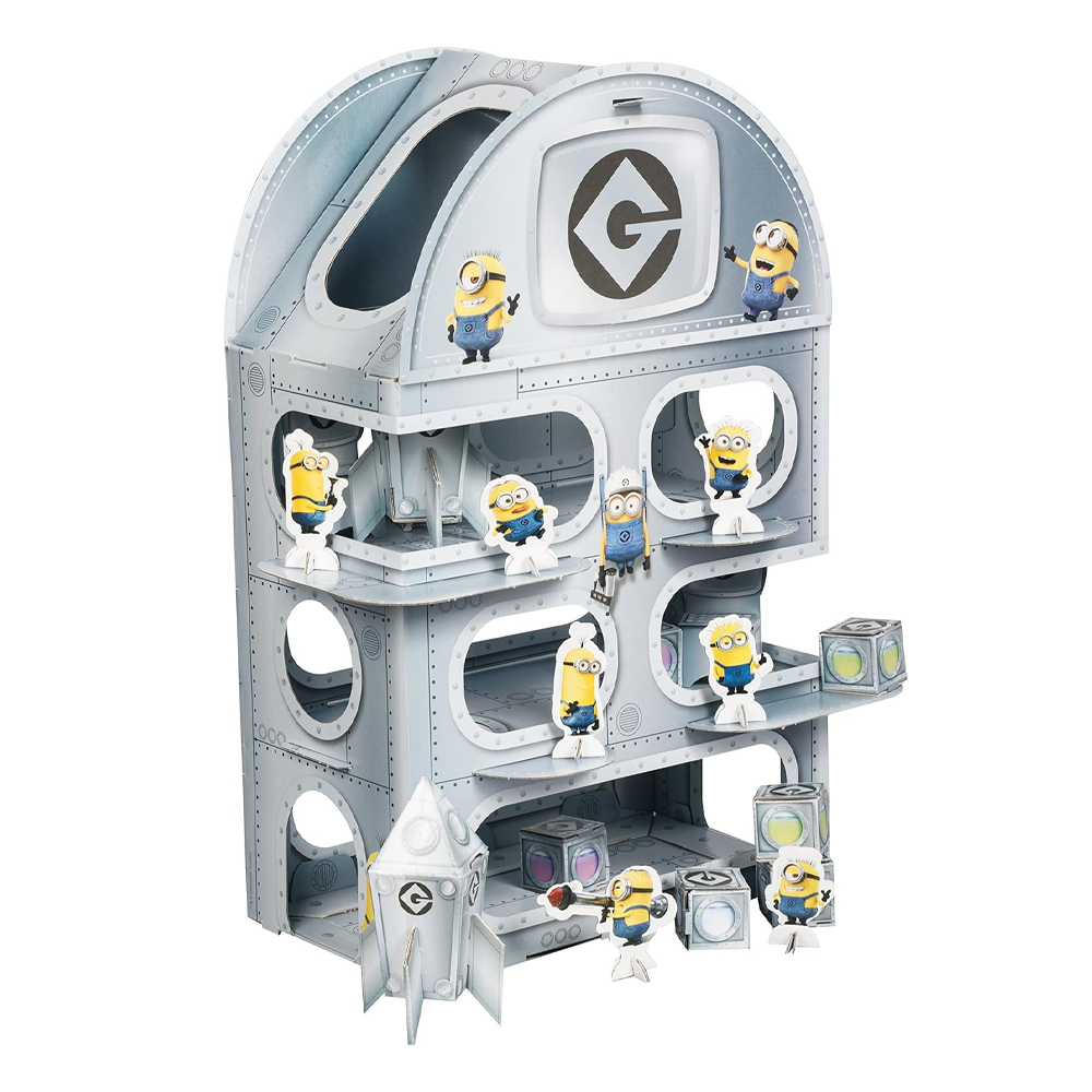 BASE SECRETA DE MINIONS CARTÓN FORRADO - STOR - IRION Juguetería - 