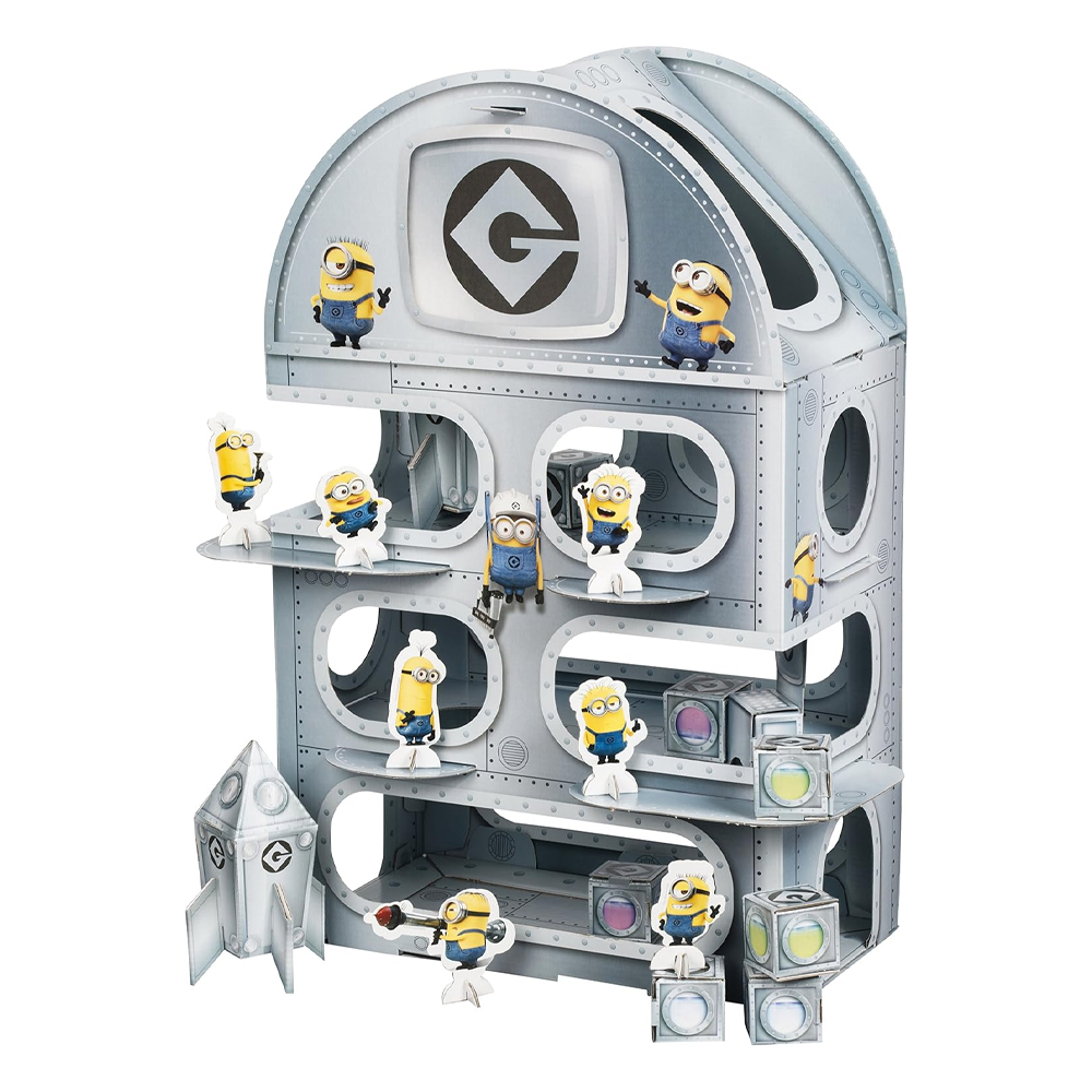 BASE SECRETA DE MINIONS CARTÓN FORRADO - STOR - IRION Juguetería - 