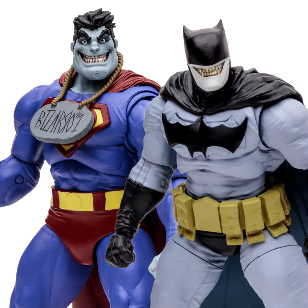 FIGURAS DC COLLECTOR BIZARRO & BATZARRO | MC FARLANE