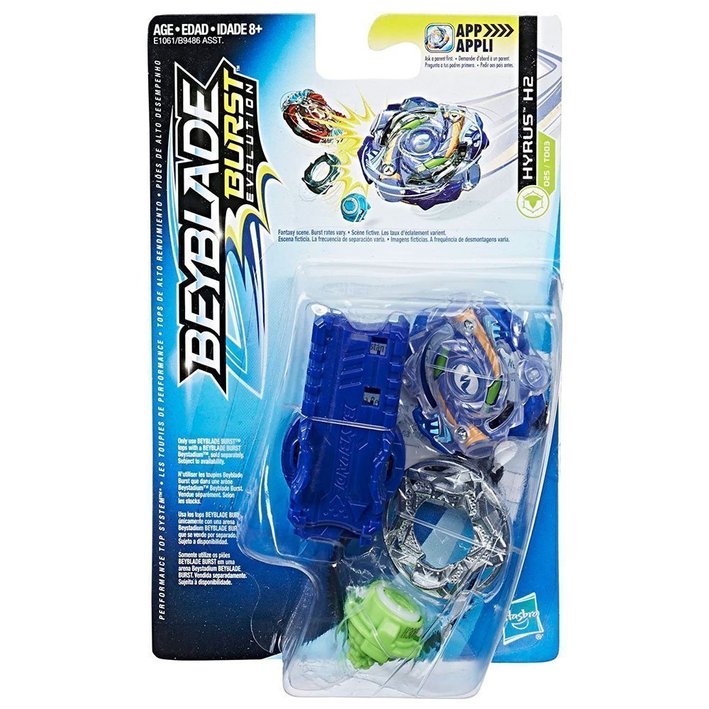 BEYBLADE STARTER PACK HYRUS H2 - IRION Juguetería - 