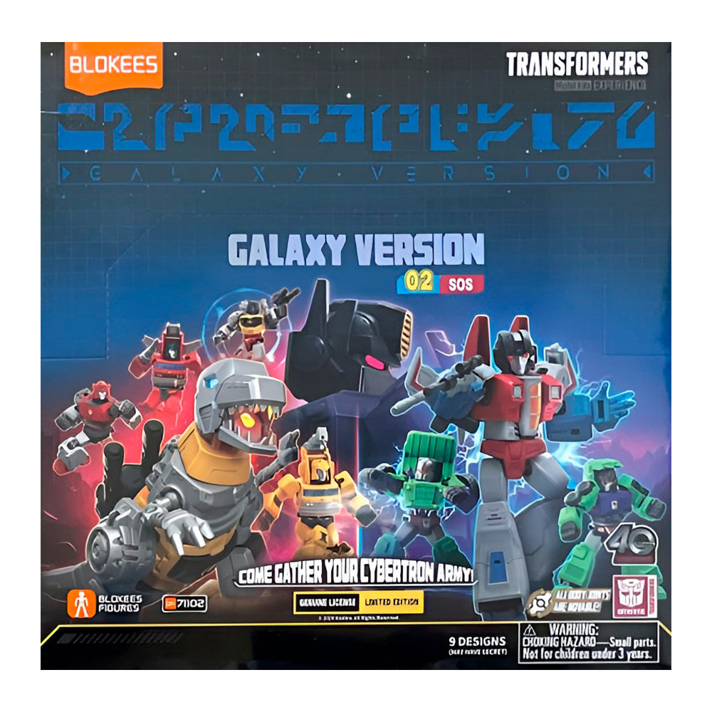 TRANSFORMERS GALAXY VERSION 02 SET COMPLETO BLOKEES