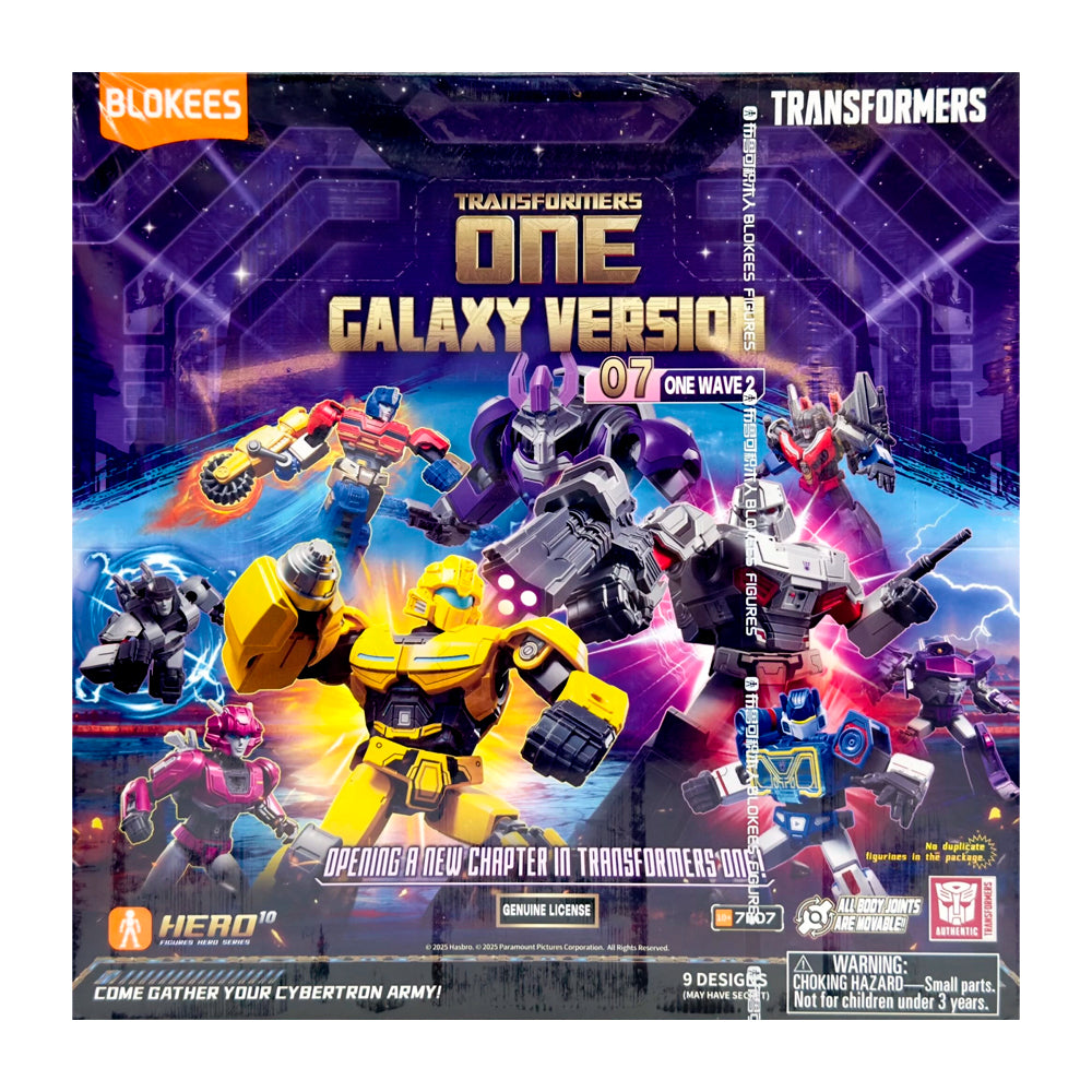 TRANSFORMERS GALAXY VERSION 07 SET COMPLETO BLOKEES