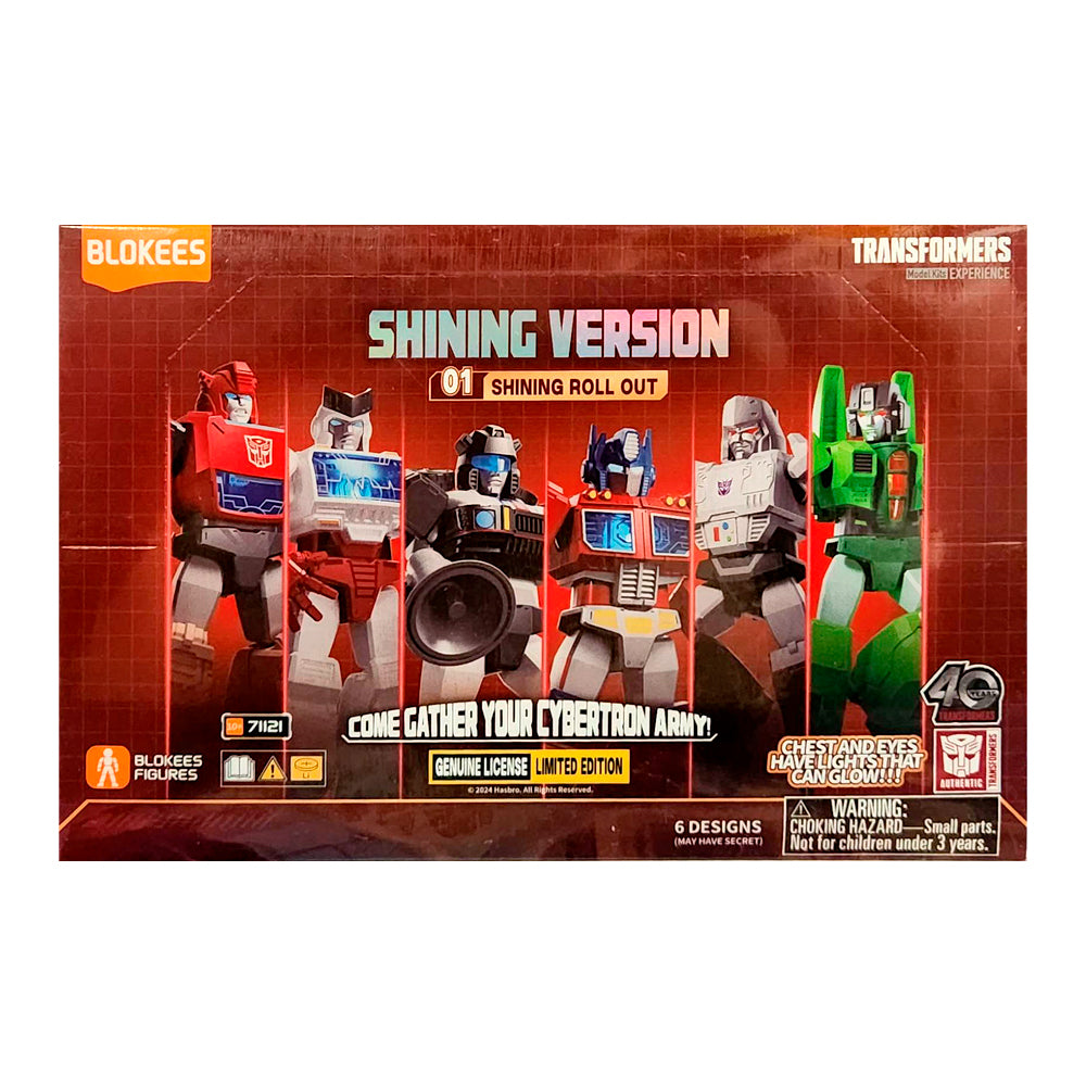TRANSFORMERS SHINING VERSION 01 SET COMPLETO BLOKEES