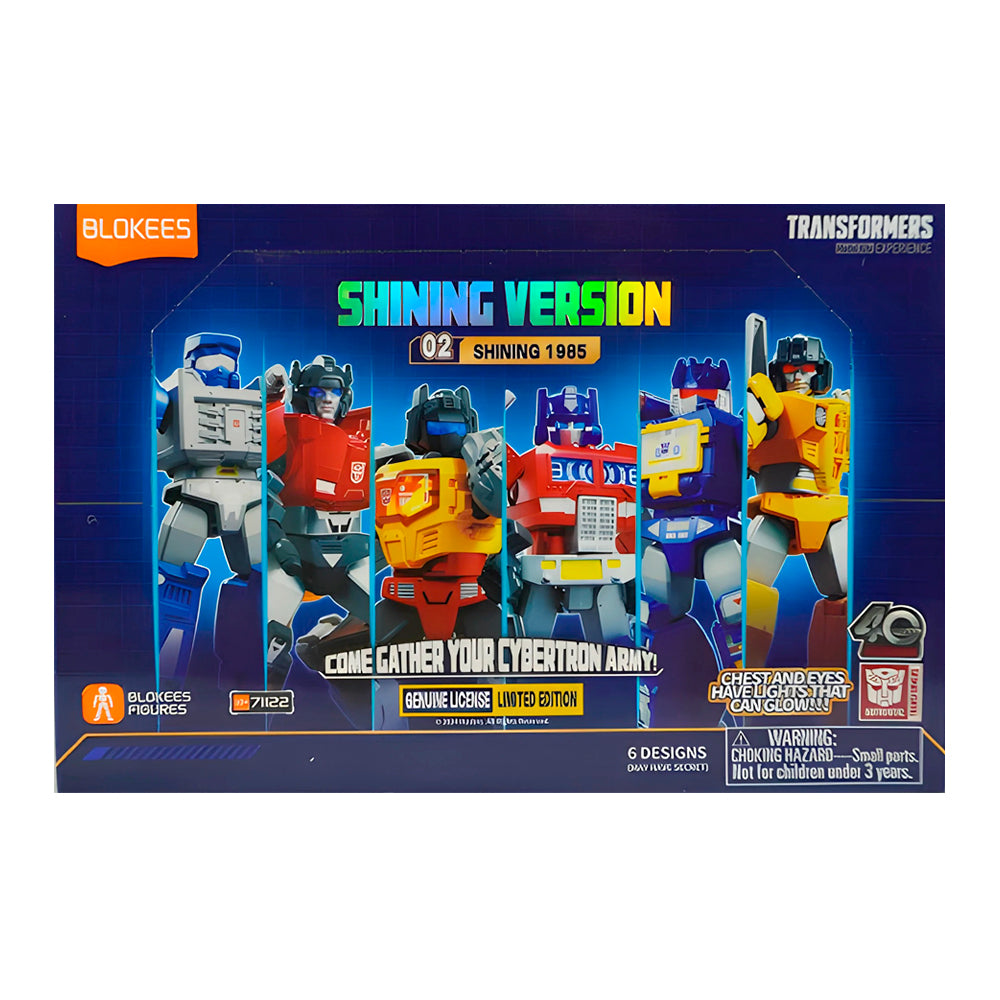 TRANSFORMERS SHINING VERSION 02 SET COMPLETO BLOKEES