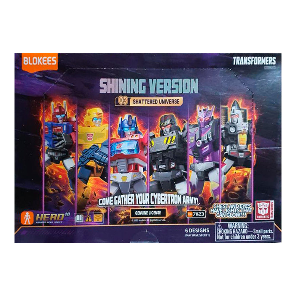 TRANSFORMERS SHINING VERSION 03 SET COMPLETO BLOKEES