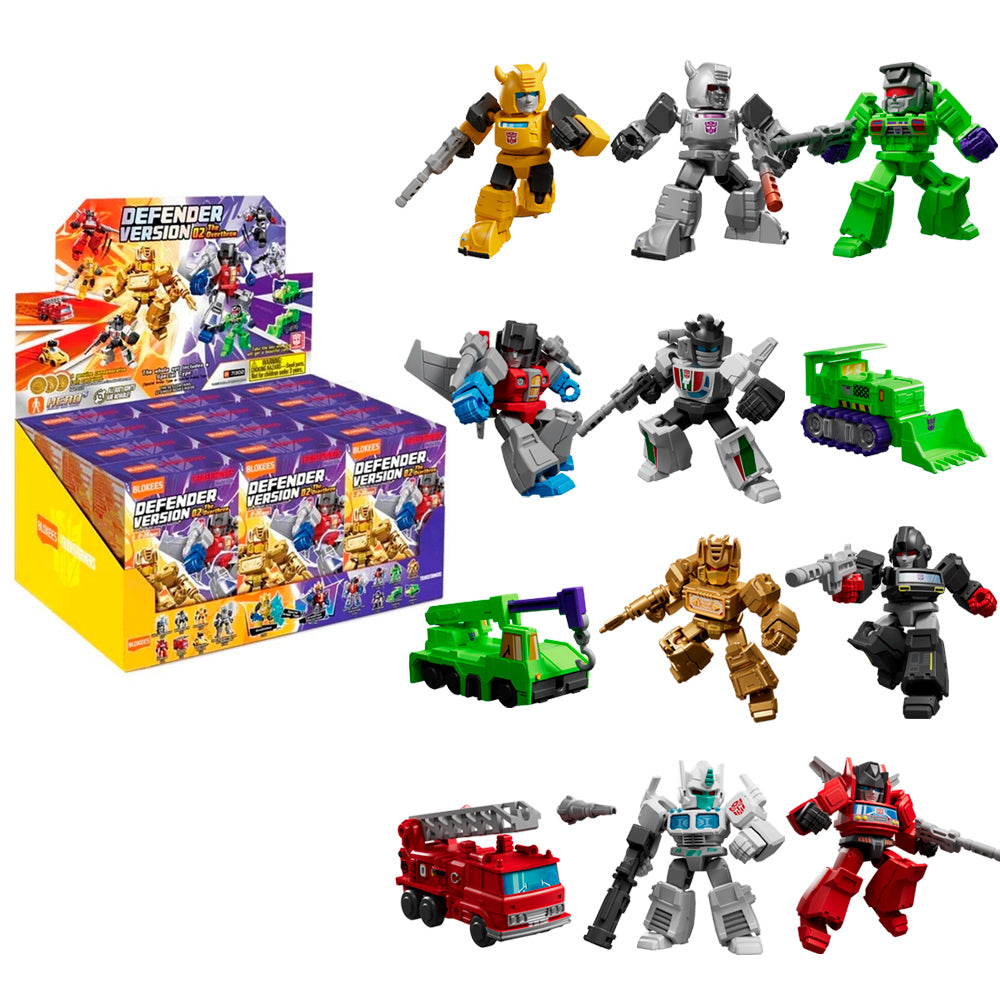 TRANSFORMERS GALAXY VERSION DEFENDER 02 SORPRESAS (1U) BLOKEES