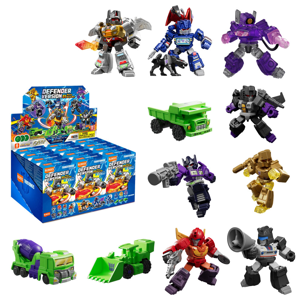 TRANSFORMERS GALAXY VERSION DEFENDER 03 SORPRESAS (1U) BLOKEES