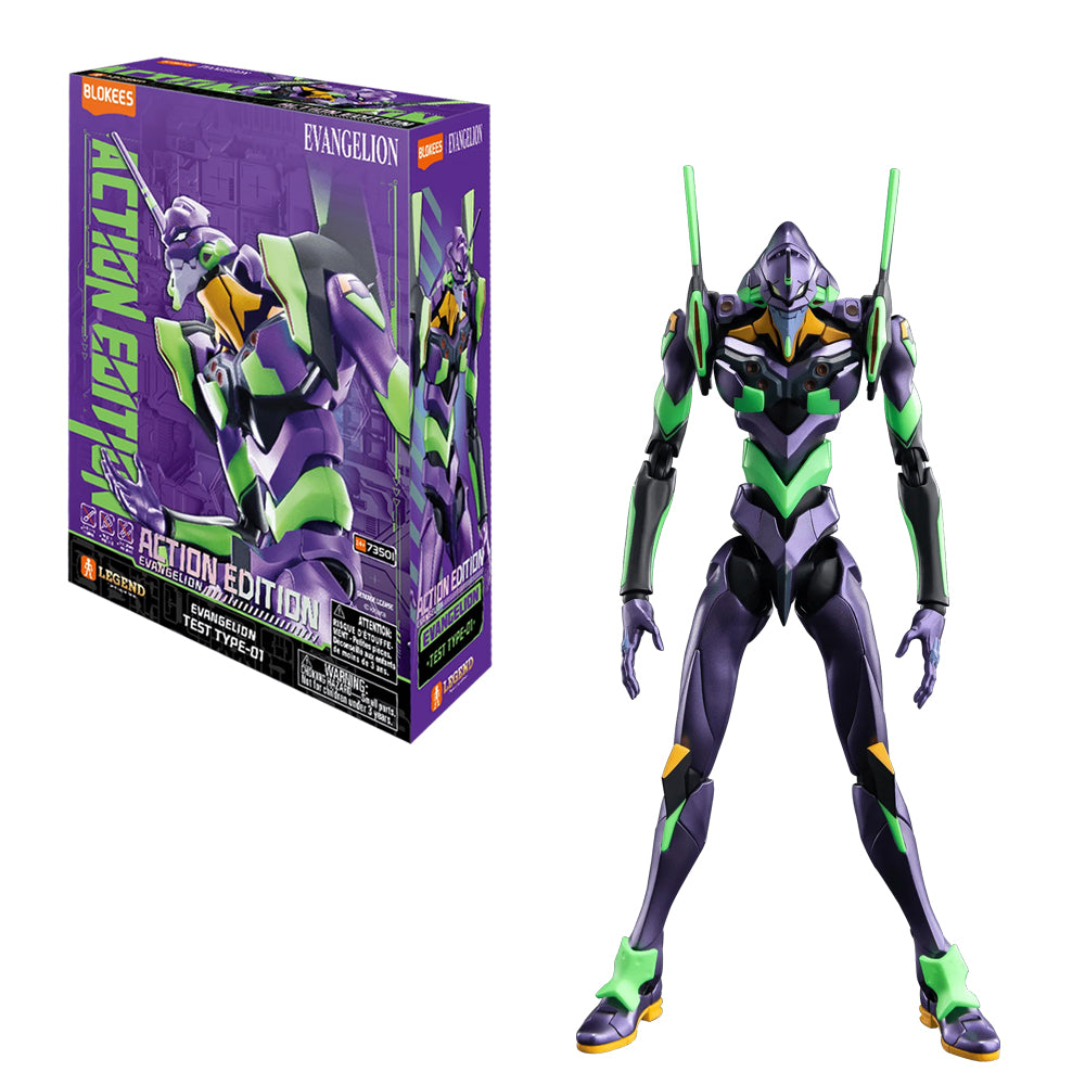 FIGURA EVANGELION TEST TYPE 01 ACTION EDITION BLOKEES