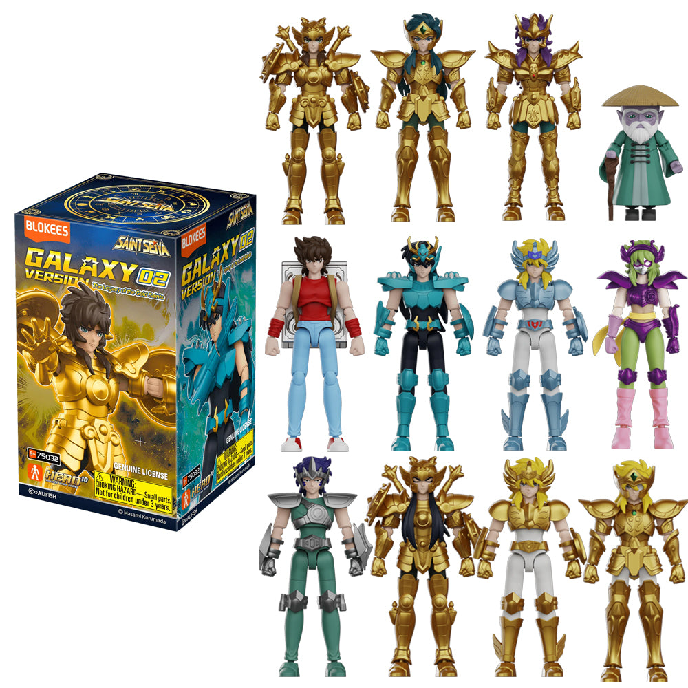 FIGURA SORPRESA SAINT SEIYA GALAXY VERSION 02 BLOKEES