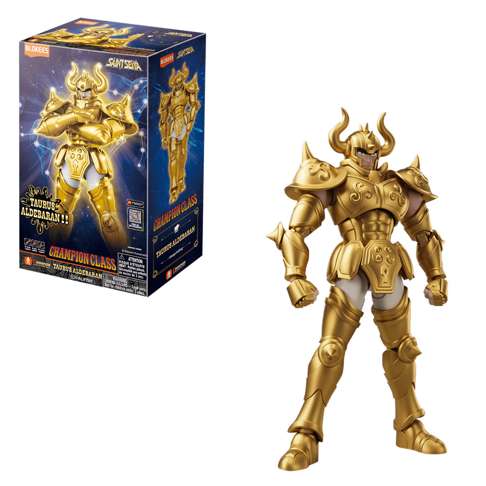 Figura Saint Seiya Champion Class Tauro Aldebaran Blokees