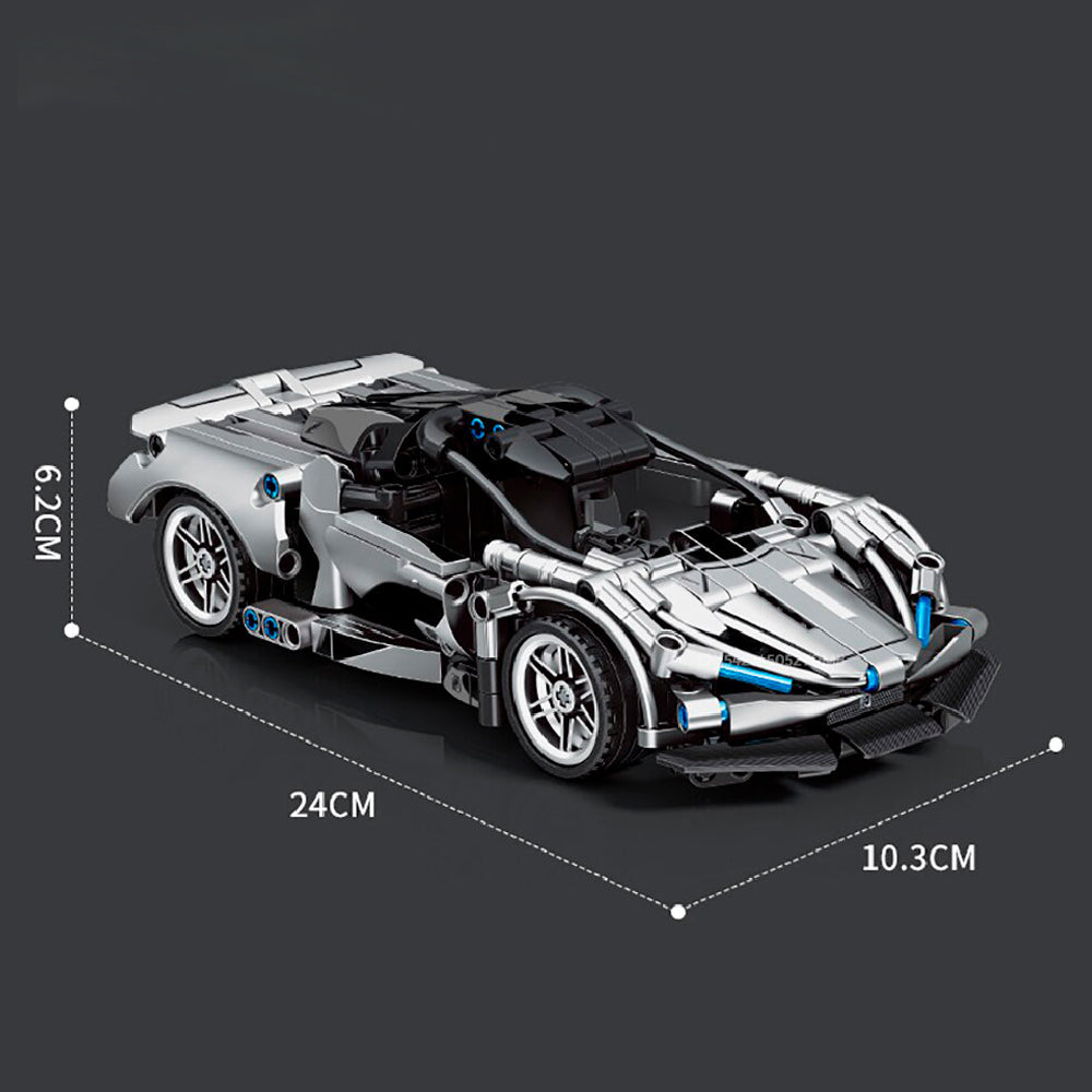 BLOQUES ARMABLES AUTO DEPORTIVO 384 PIEZAS 1:18 | SEMBO - IRION Juguetería - 