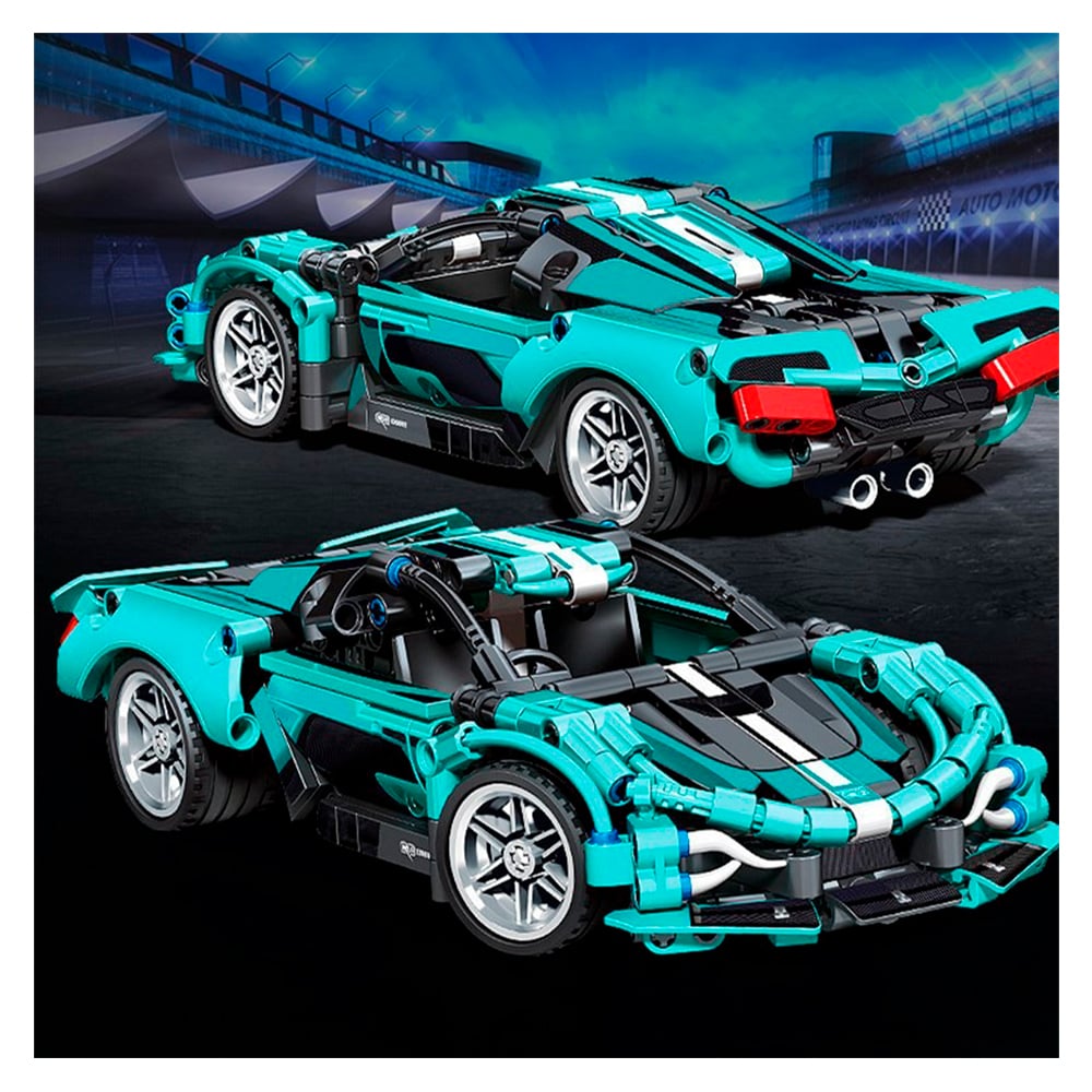 BLOQUES ARMABLES AUTO DEPORTIVO 426 PIEZAS 1:18 | SEMBO - IRION Juguetería - 