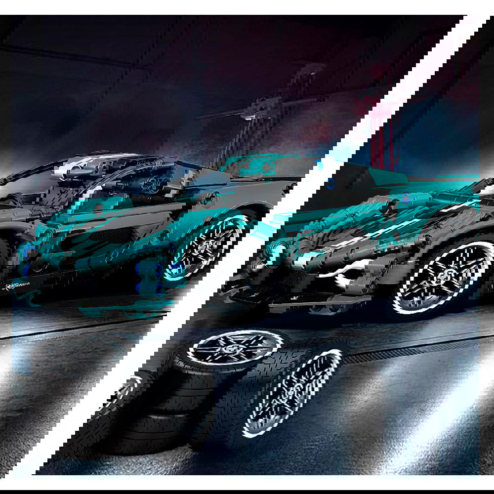 BLOQUES ARMABLES AUTO DEPORTIVO 426 PIEZAS 1:18 | SEMBO - IRION Juguetería - 