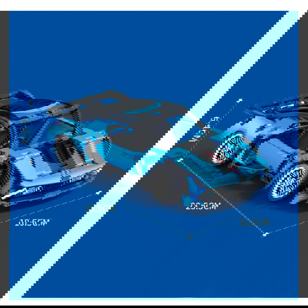 BLOQUES ARMABLES AUTO DEPORTIVO 433 PIEZAS 1:18 | SEMBO - IRION Juguetería - 