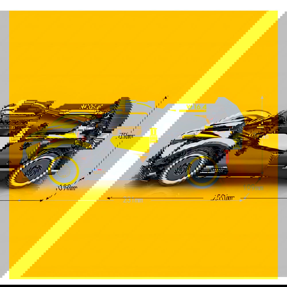 BLOQUES ARMABLES AUTO DEPORTIVO 452 PIEZAS 1:18 | SEMBO - IRION Juguetería - 