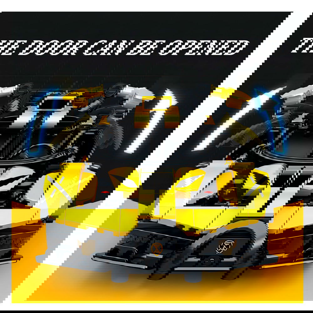 BLOQUES ARMABLES AUTO DEPORTIVO 452 PIEZAS 1:18 | SEMBO - IRION Juguetería - 