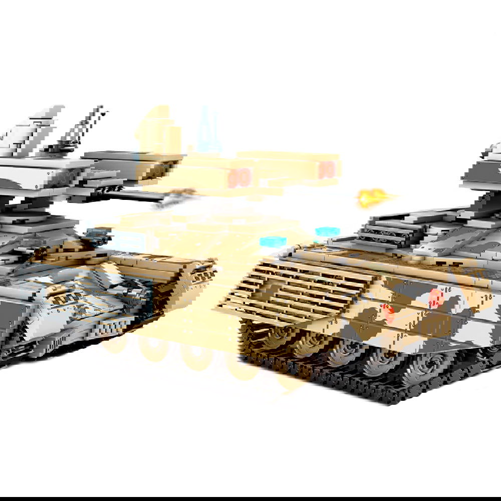 BLOQUES ARMABLES TANQUE DE DEFENSA T90S 710 PIEZAS | SEMBO - IRION Juguetería - 