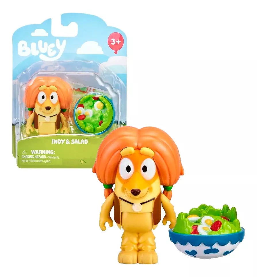 BLUEY INDY Y ENSALADA | MOOSE - IRION Juguetería - 