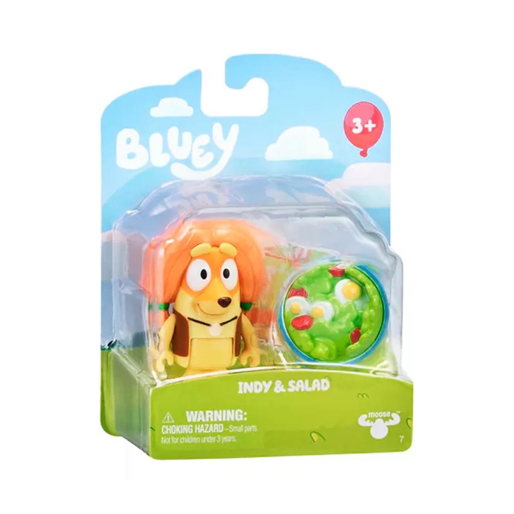 BLUEY INDY Y ENSALADA | MOOSE - IRION Juguetería - 