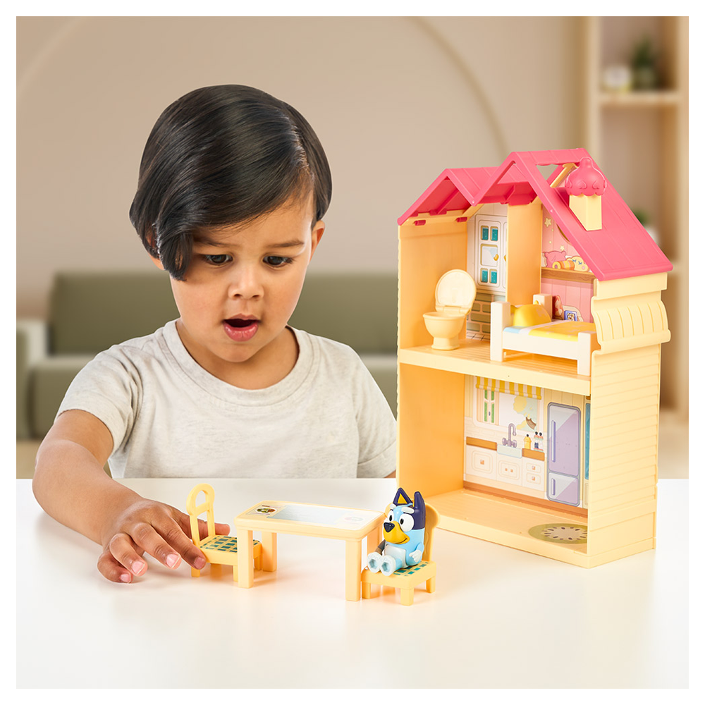 BLUEY MINI CASA FAMILIAR PLAYSET | MOOSE - IRION Juguetería - 