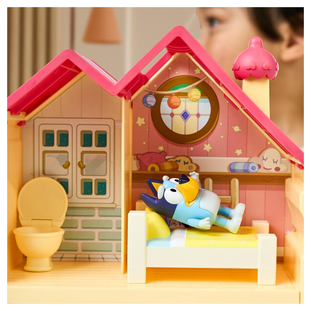 BLUEY MINI CASA FAMILIAR PLAYSET | MOOSE - IRION Juguetería - 