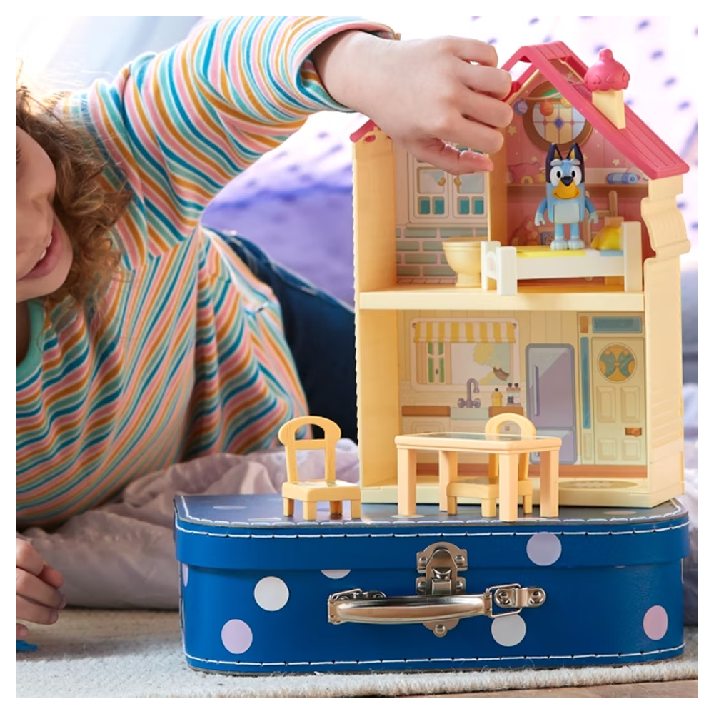 BLUEY MINI CASA FAMILIAR PLAYSET | MOOSE - IRION Juguetería - 