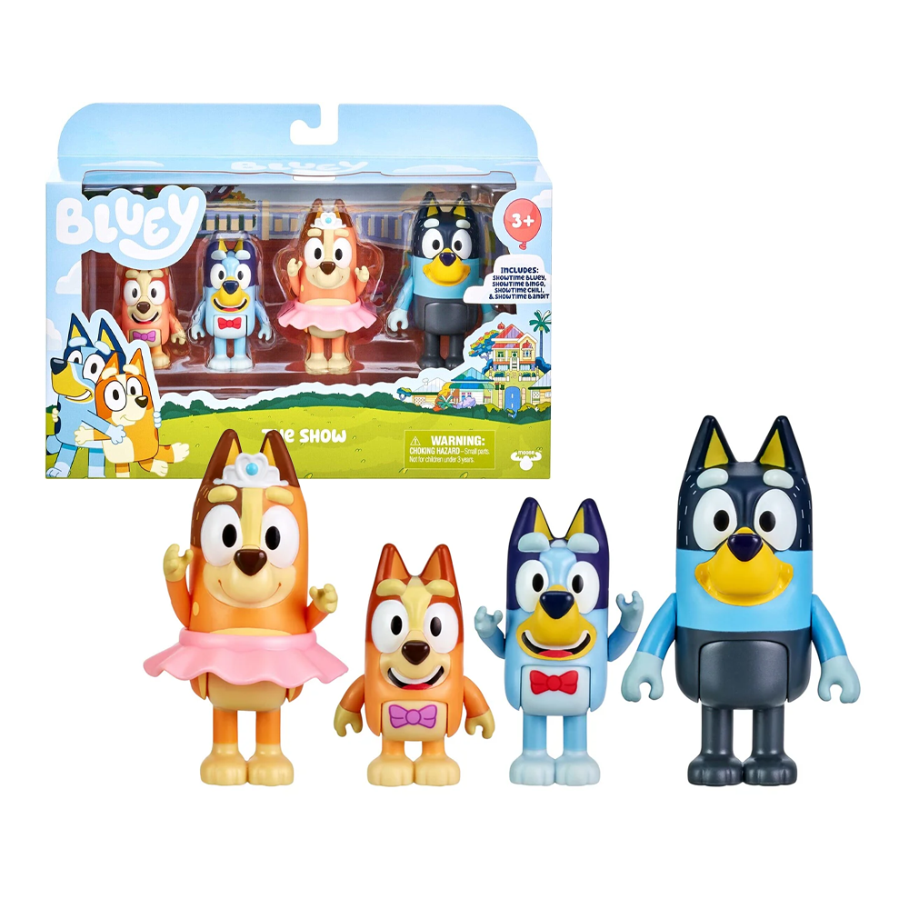 BLUEY Y SU FAMILIA THE SHOW | MOOSE - IRION Juguetería - 