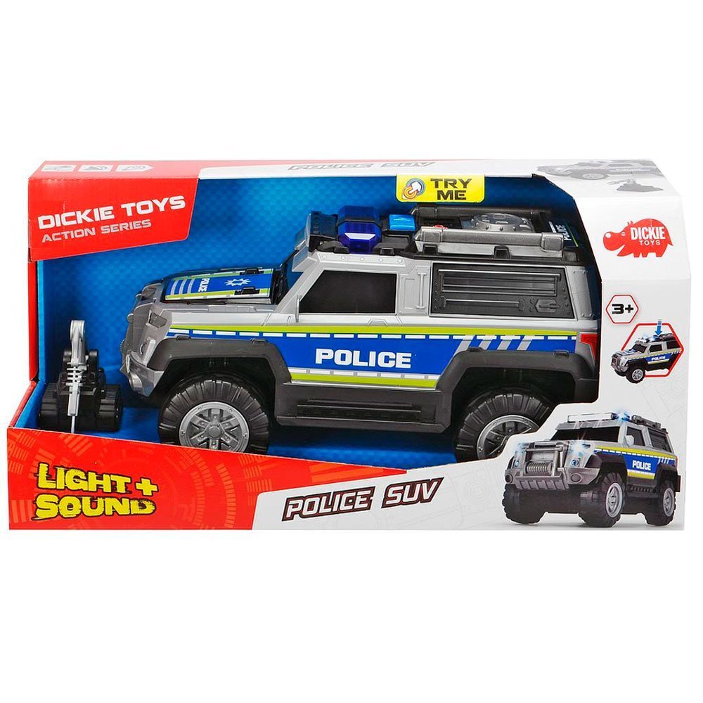 CAMIONETA DE POLICÍA DICKIE TOYS POLICE SUV - IRION Juguetería - 