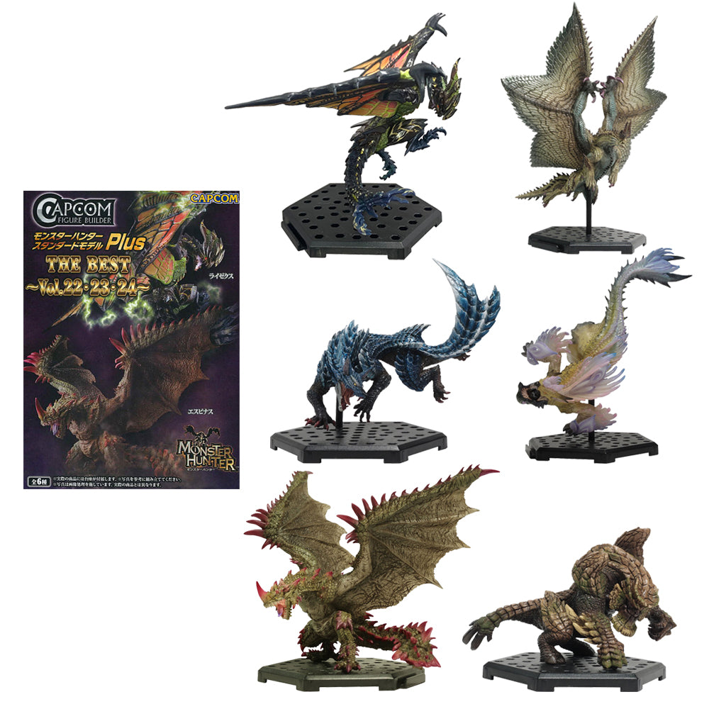 SORPRESA MONSTER HUNTER STANDARD MODEL PLUS THE BEST VOL 22-23-24
