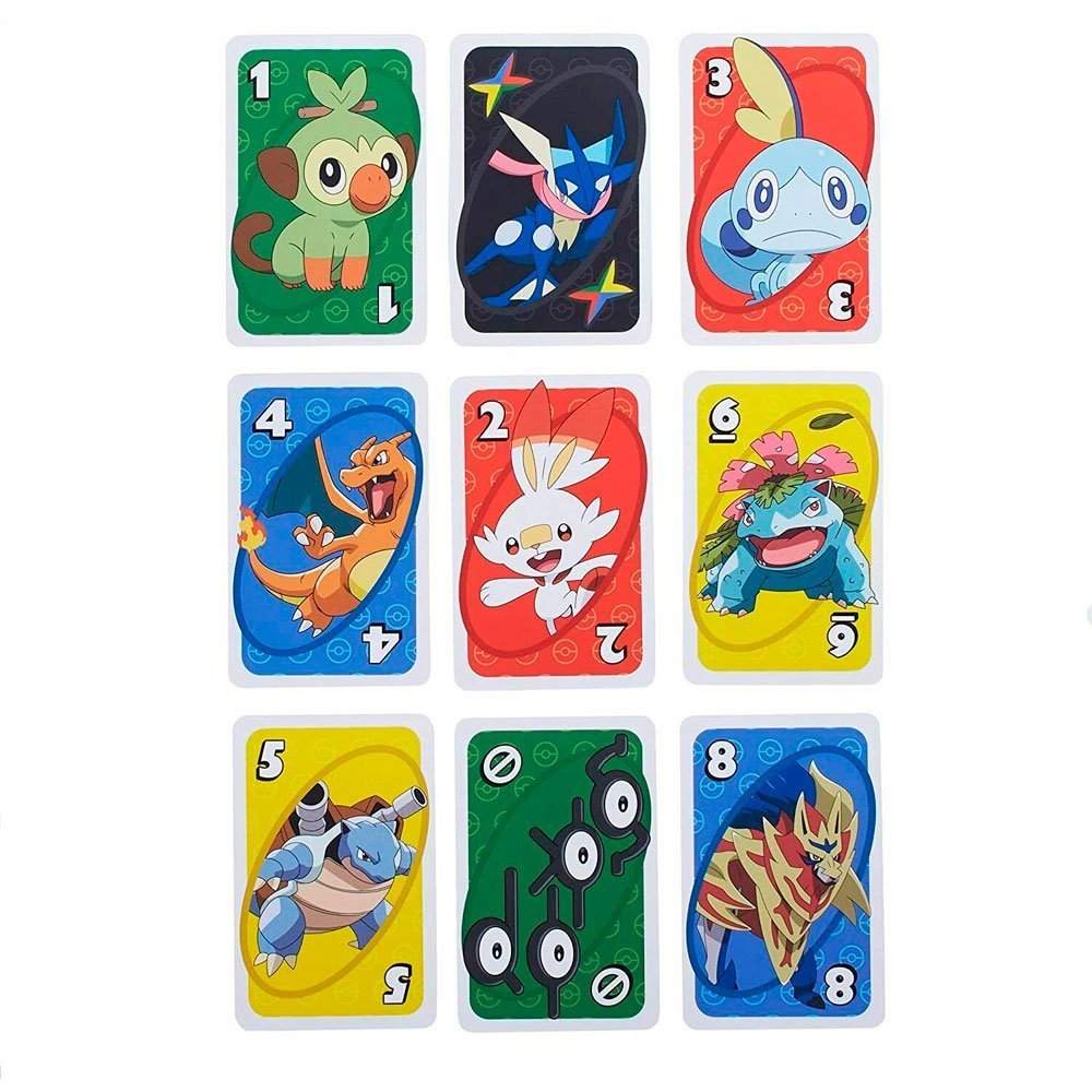 CARTAS UNO POKEMON EDICIÓN JAPONESA - IRION Juguetería - 