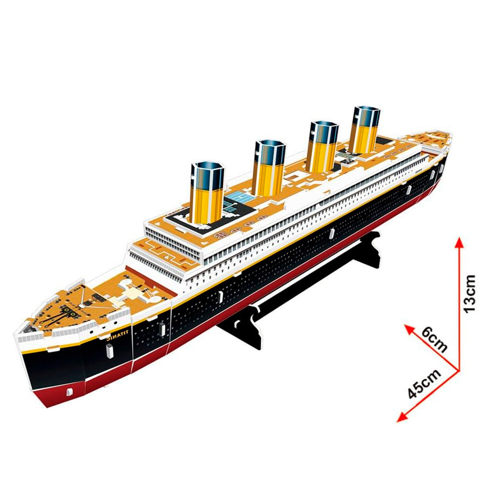 PUZZLE 3D TITANIC ROYAL MAIL SHIP (35 PIEZAS) | CUBICFUN