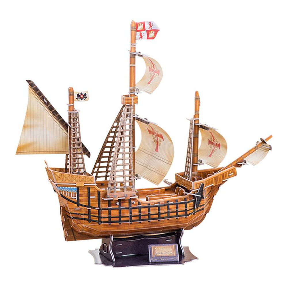 PUZZLE 3D SANTA MARIA (113 PIEZAS) | CUBICFUN