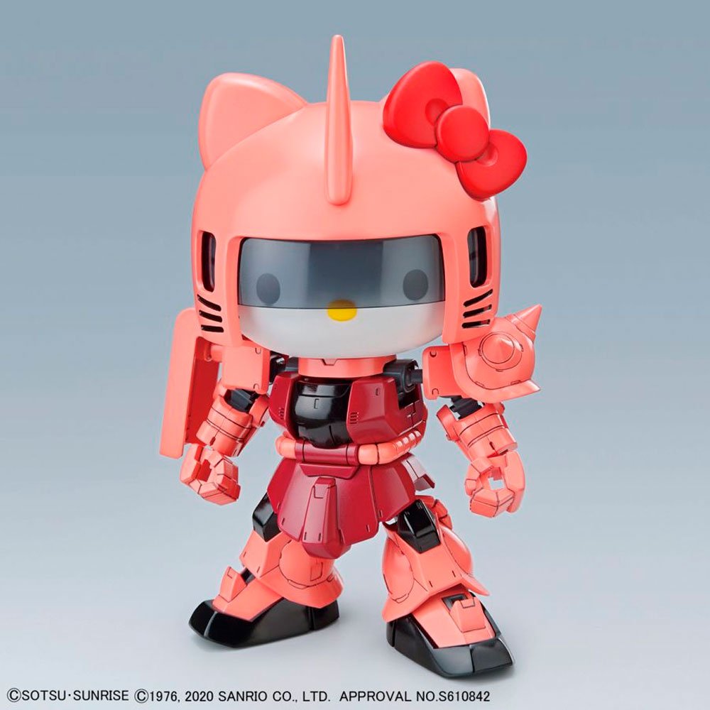 BANDAI SD CROSS SILHOUETTE HELLO KITTY/CHAR´S ZAKU II - IRION Juguetería - 