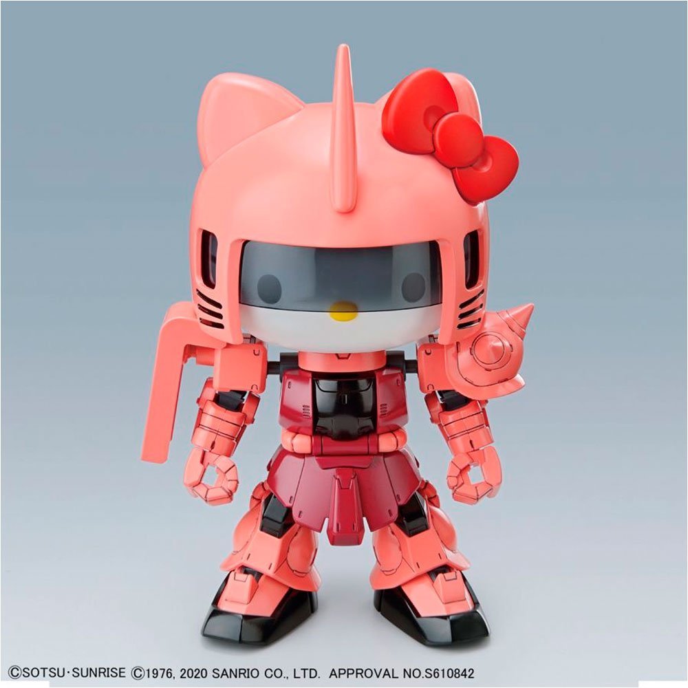 BANDAI SD CROSS SILHOUETTE HELLO KITTY/CHAR´S ZAKU II - IRION Juguetería - 