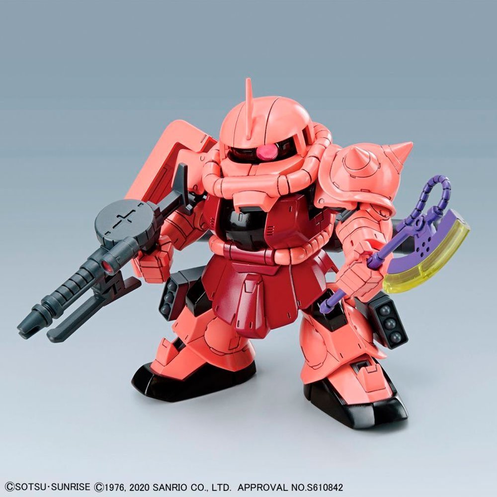 BANDAI SD CROSS SILHOUETTE HELLO KITTY/CHAR´S ZAKU II - IRION Juguetería - 