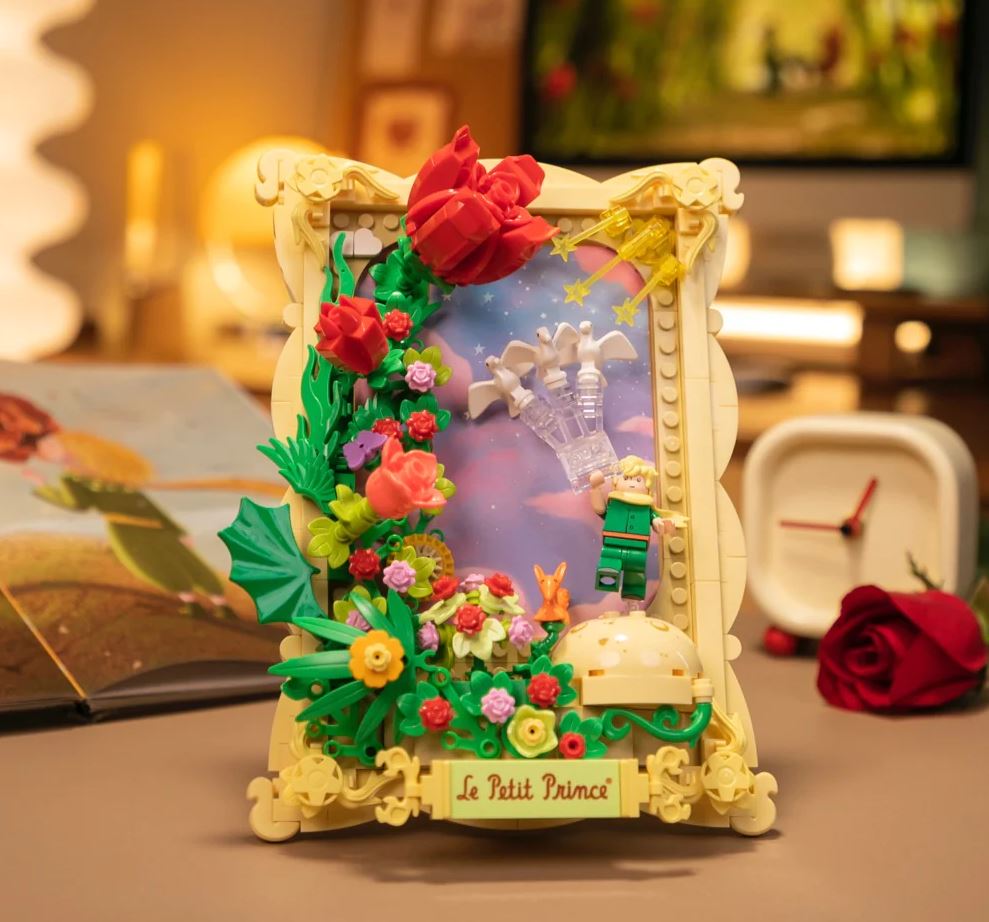 CUADRO DE ROSAS EL PRINCIPITO ARMABLE - PANTASY - IRION Juguetería - 
