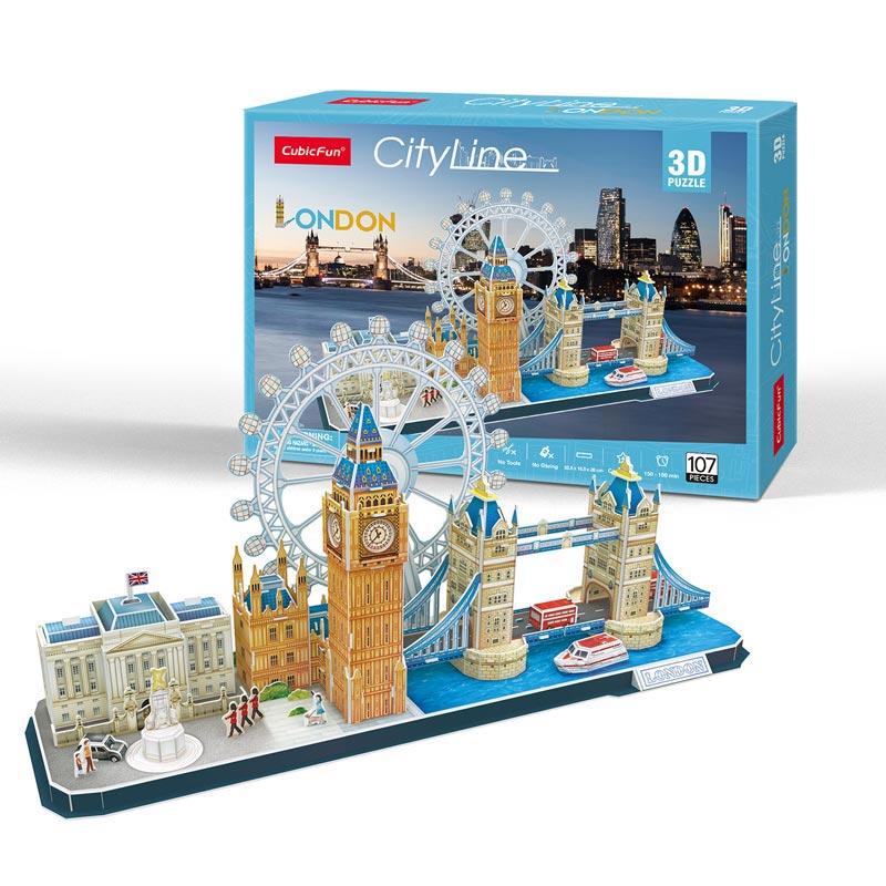 CUBICFUN CITY LINE LONDON INGLATERRA 107 Pzs