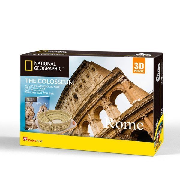 CUBICFUN NATIONAL GEOGRAPHIC ROME THE COLOSSEUM (131 PIEZAS)