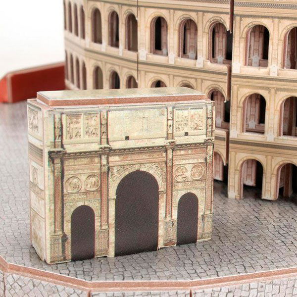 CUBICFUN NATIONAL GEOGRAPHIC ROME THE COLOSSEUM (131 PIEZAS) - IRION Juguetería - 