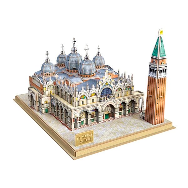 CUBICFUN NATIONAL GEOGRAPHIC VENICE ST. MARK´S SQUARE (107 PIEZAS) - IRION Juguetería - 