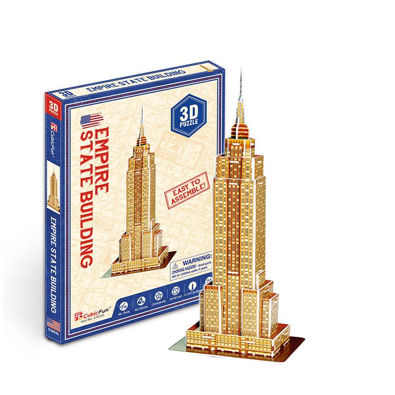 CUBICFUN PUZZLE 3D EMPIRE STATE BUILDING MINI (24 PIEZAS) - IRION Juguetería - 