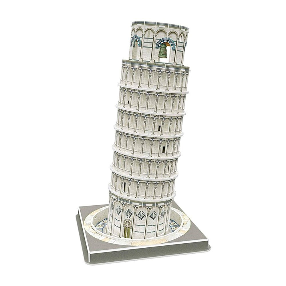 CUBICFUN WORLD´S GREAT ARCHITECTURE PUZZLE 3D LEANING TOWER OF PISA (27 PIEZAS) - IRION Juguetería - 