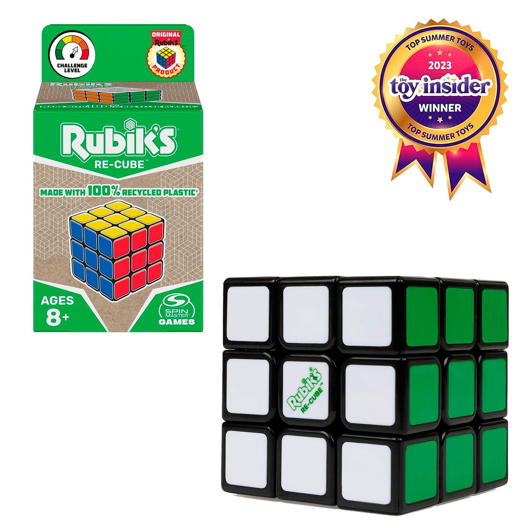 CUBO RUBIK RE-CUBE ECOFRIENDLY | SPIN MASTER – IRION Juguetería