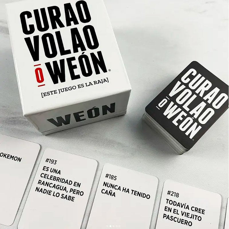 CURAO VOLAO O WEON | JUEGO DE MESA - IRION Juguetería - 