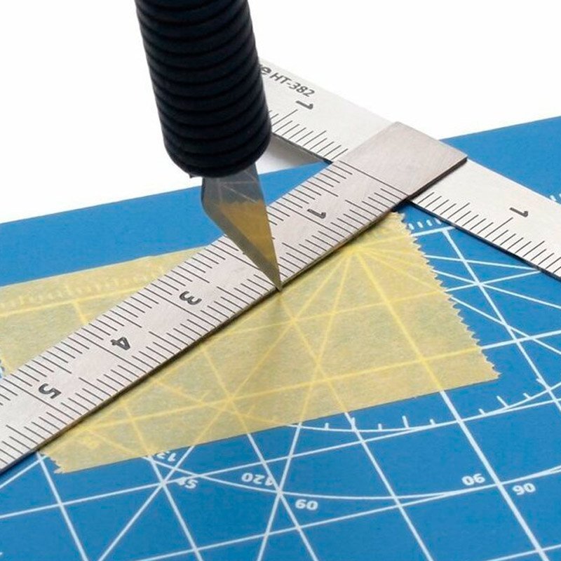 CUTTING MAT AZUL A3 WAVE (45 X 30CM) HT098 - IRION Juguetería - 