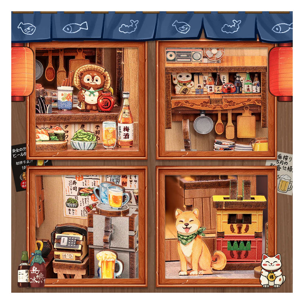 PUZZLE 3D CHOSHI NO SHITAMACHI MINIATURA | CUTEBEE