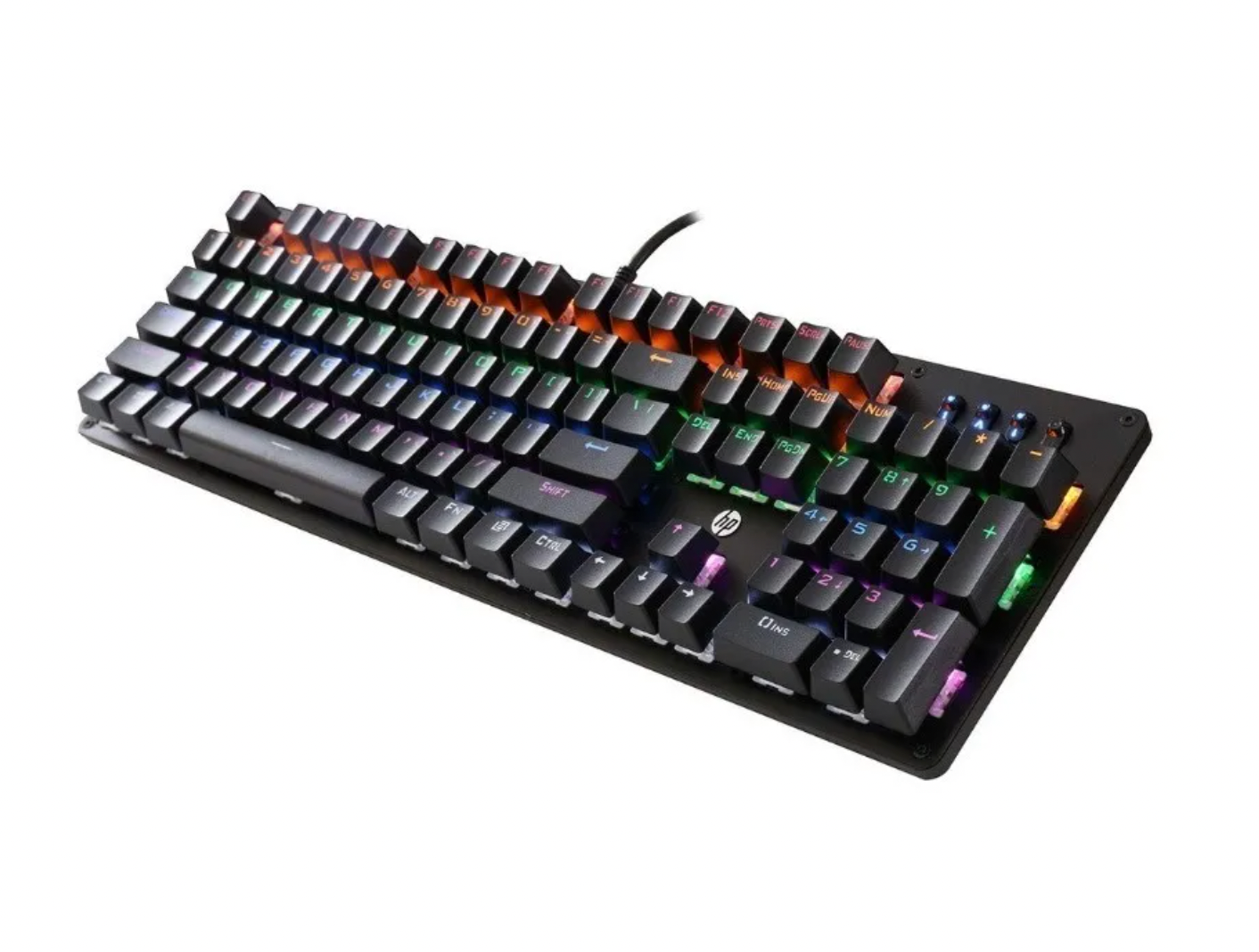 KIT Teclado y Mouse Gamer Mecánico HP GK1100 Español