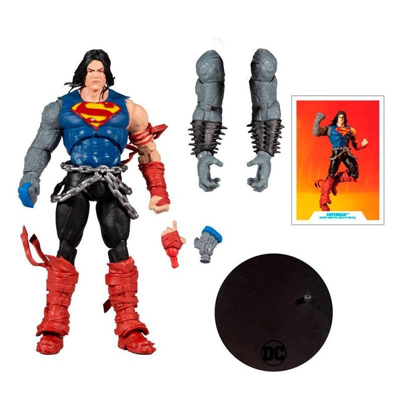 DC MULTIVERSE DEATH METAL SUPERMAN - IRION Juguetería - 