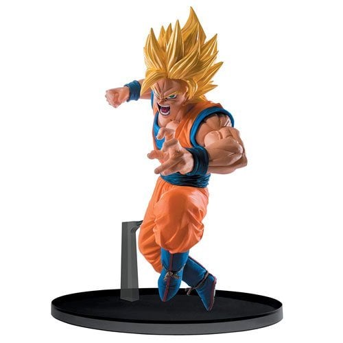 DRAGON BALL SUPER SCULPTURES BIG BUDOUKAI SUPER SAIYAN 2 SON GOKOU (13CM) (GOKU) - IRION Juguetería - 