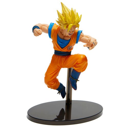 DRAGON BALL SUPER SCULPTURES BIG BUDOUKAI SUPER SAIYAN 2 SON GOKOU (13CM) (GOKU) - IRION Juguetería - 